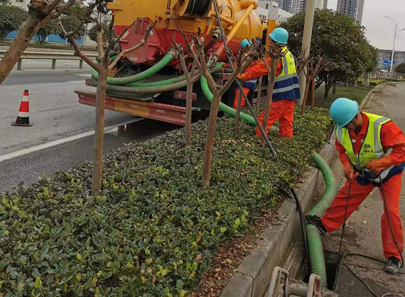 武山市政管道清淤